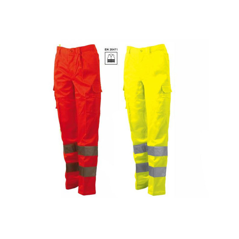 Pantalone BT Alta Visibilità Cotone Fustagno